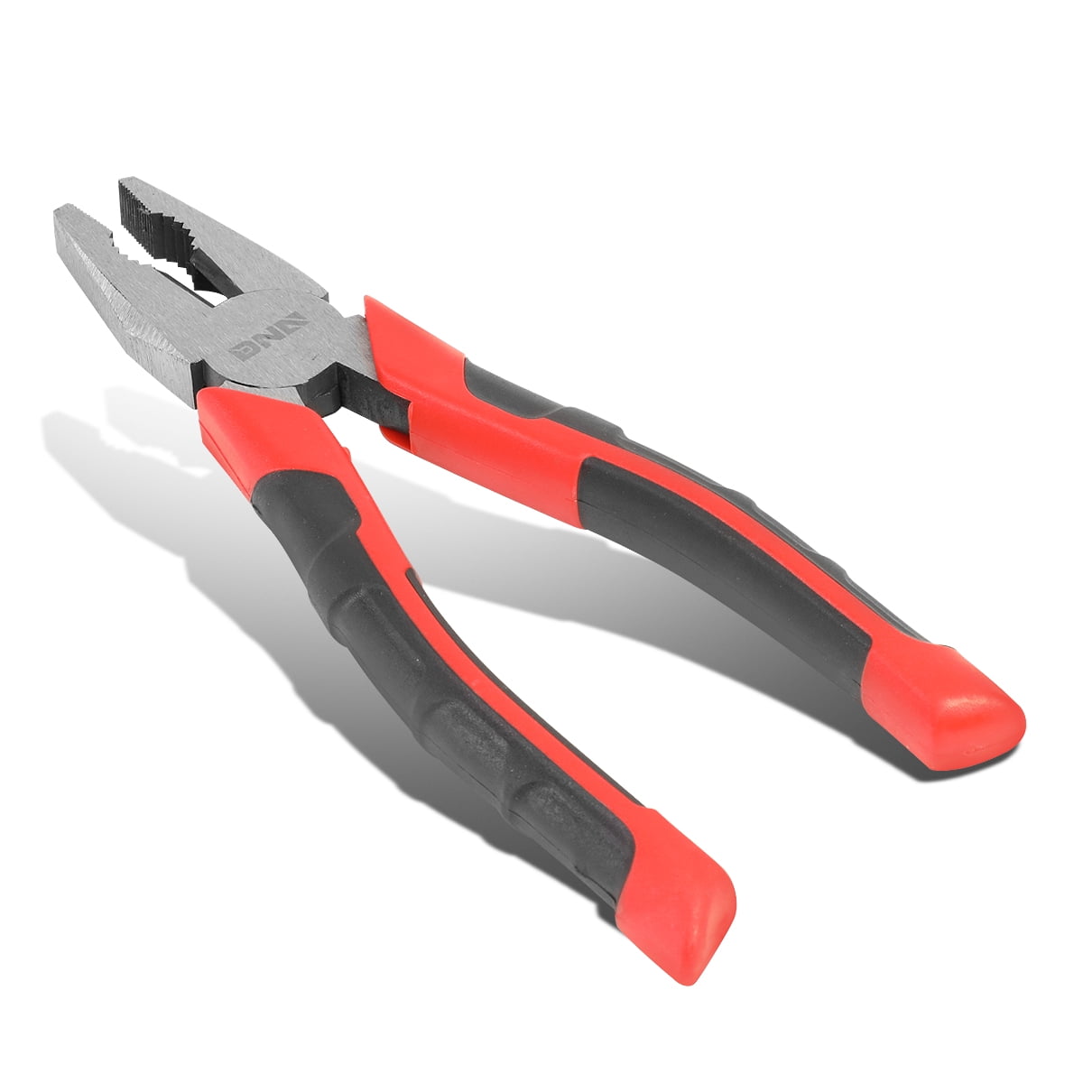 DNA Motoring TOOLS-00070 DNA MOTORING 8' Length Heavy Duty Chrome Vanadium Steel Linesman Plier Non-Slip Rubber Grip