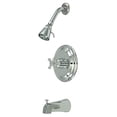 thumbnail image 2 of Kingston Brass KB2631BX Pressure Balance Tub & Shower Faucet - Polished Chrome, 2 of 6