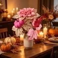 thumbnail image 2 of Fall Sunflower and Maple Leaf Artificial Bouquet, Autumn Faux Floral Arrangement for Thanksgiving Table, Entryway Vase, Seasonal Home Decor, 2 of 6
