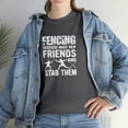 thumbnail image 7 of Fencing Make New Friends And Stab Them Shirt, Funny Fencing Gift - ID: 983, 7 of 7