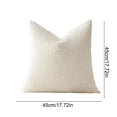 thumbnail image 3 of Throw Cushion Cover Good Quality Thick Imitation Lamb Teddy Curly Hair, 3 of 7