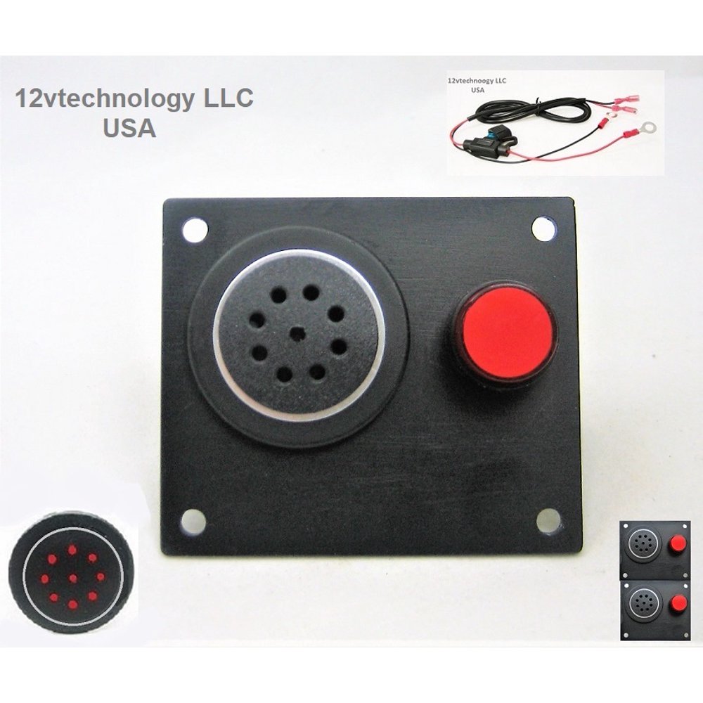 12V Battery Low Voltage Alert Detector Level Alarm Monitor 60" wired w