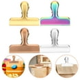 thumbnail image 3 of SEWOART 4Pcs Reusable Bag Clips Assorted Color Chip Bag Clips with Rounded Edges Safe to Use, 3 of 8