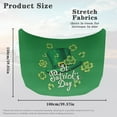 thumbnail image 7 of Uorisanigo St. Patrick's Day Green Hat Car Cover Removable Polyester Car Bonnet Banner Washable Soft Decoration Car Hood Flag Cover for Trucks, Car, SUV, or Van Automotive Accessories, 7 of 7