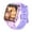 Purple, variant on 4G Android Kids Smart Watch with 1.72 inch IPS Screen-Pink