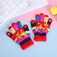 thumbnail image 1 of Winte Fashion Warm And Cold Proof Cute Love Double Layer Tthickened Student Children Gloves, 1 of 3