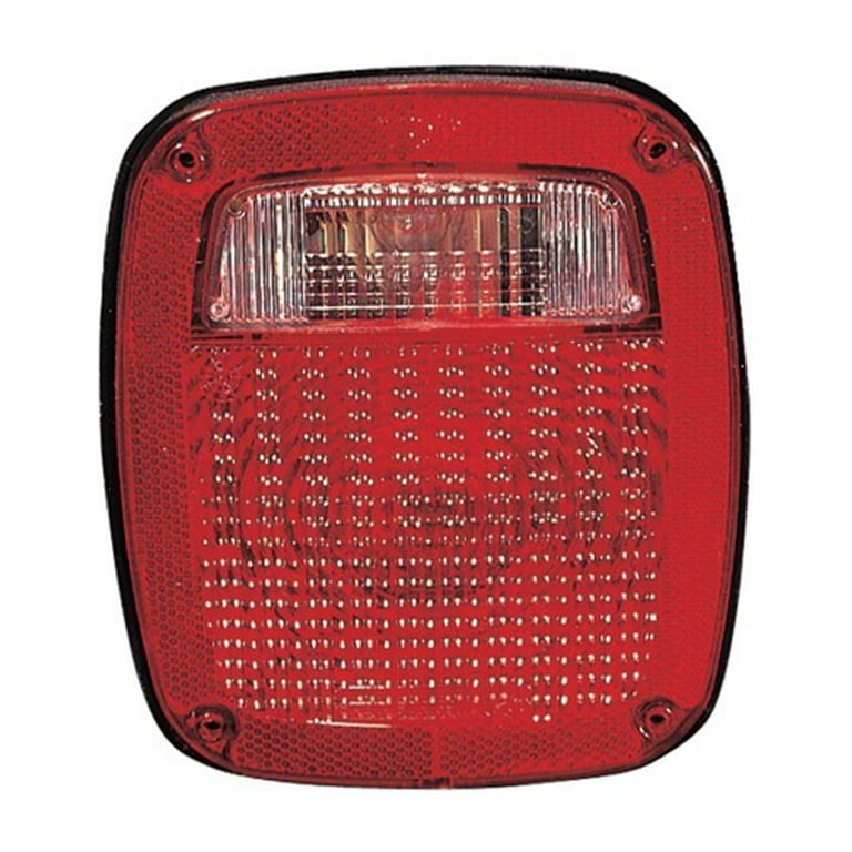 GO-PARTS Replacement for 1998 - 2006 Jeep Wrangler Rear Tail Light Lamp  Assembly / Lens / Cover - Left (Driver) Side 56018649AD CH2800161  Replacement For Jeep Wrangler 