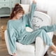 thumbnail image 1 of Ropa de dormir gruesa con forro polar para mujer, camisón de Panda bonito para otoño e invierno, ropa de franela para el hogar, ropa de maternidad cómoda para el hogar, 1 of 5