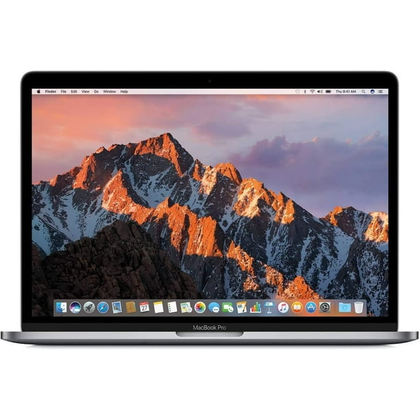 Apple MacBook Pro 13.3" Laptop, Intel i5, 8GB RAM, 128GB SSD, Mac OS, Space Gray, MPXQ2LL/A (Refurbished) - Walmart.com