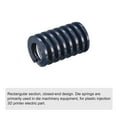 thumbnail image 3 of Unique Bargains Die Spring, 1 Pack 25mm OD 35mm Long Spiral Stamping Light Load Compression Die Springs, Blue, 3 of 5