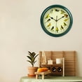 thumbnail image 6 of DESIGNICE 25Cm Musical Birds Wall Hanging Sound Clock Room Decoration Decorative Green Frame Melody Clock for Bedroom Housewarming Gift, 6 of 7