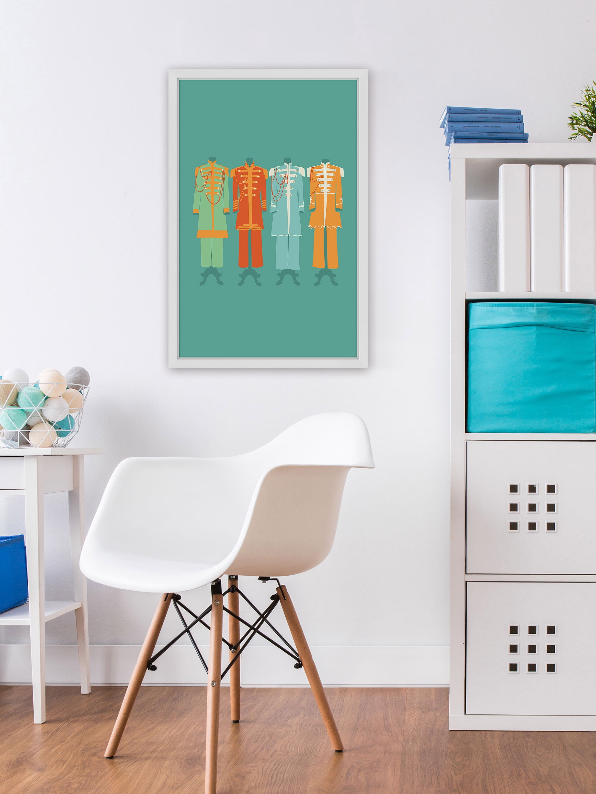 "Peppers" Framed Painting Print