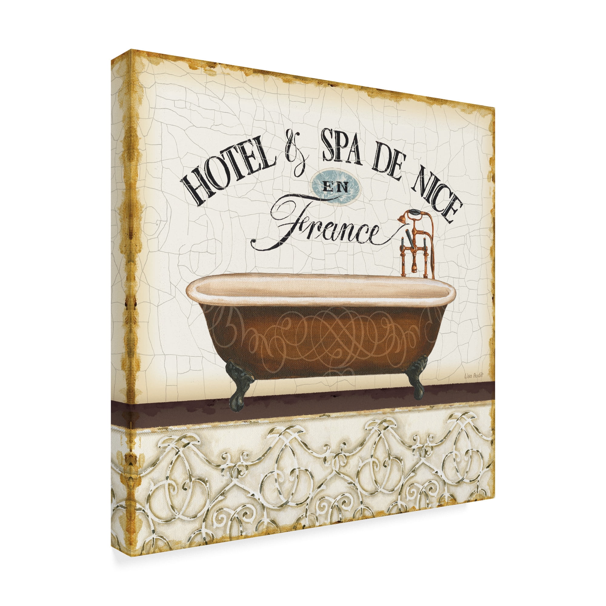 Trademark Fine Art 'Spa and Resort II' Canvas Art by Lisa Audit