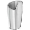 thumbnail image 2 of Nambe Spiral 8.5" H Wine Chiller, Tabletop Metal Wine Cooler Bucket, Insulated, 2 of 7