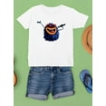 thumbnail image 3 of Hairy Monster Singing T-Shirt Juniors -Image by Shutterstock,  Small, 3 of 4