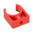 thumbnail image 4 of Unique Bargains PVC Pinces Clips de Tuyau, 50 Pack Adapter pour 20mm (3/4 ') Support de Cintre de Tuyau, Rouge, 4 of 6