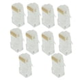 thumbnail image 1 of 2x 10pc Rj50 Module Conector Module Clear shamjiam Jack trapezoidal, 1 of 9