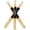 5B, variant on QuigBeats Drum Sticks, Hickory 5A Drumsticks, Drumsticks for Adults & Kids 5A 2 Pairs - A