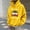 Yellow, variant on WXLWZYWL Uglu Christmas Hoodies for Men Gnome Hooded Sweatshirt Novelty Sweater Elf Long Sleeve Pullover Loose Fit Drawstring Hoodie