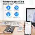 thumbnail image 4 of Tira De Alimentación Inteligente Wifi Smart WiFi Socket Power Strip Control remoto Smart Power Strip Enchufe de extensión, 4 of 8