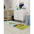 thumbnail image 3 of Unique Loom Whimsy Kids Collection Area Rug - Giraffe (2' 2" x 6' 1" Runner Blue/Ivory), 3 of 9