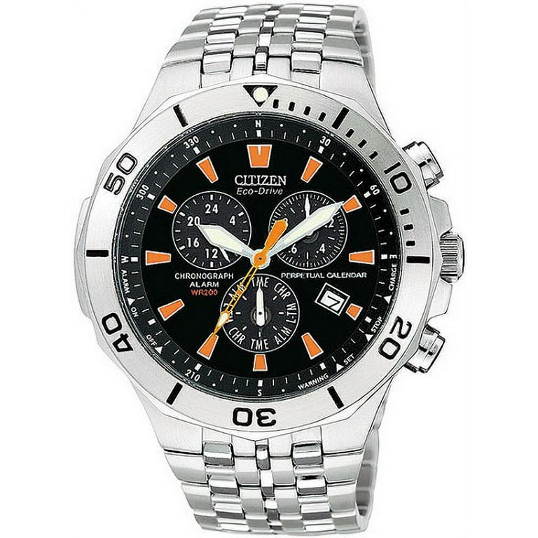 時計 CITIZEN Eco-Drive Perpetual Calendar Eco-drive Chronograph Perpetual Calendar Stainless-steel Men's