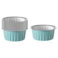 thumbnail image 4 of 15 moldes de aluminio para muffins, para hornear pasteles de queso y clubes. azul, 4 of 9