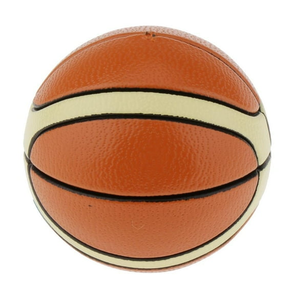 Mini pelotas de futbolín de baloncesto 1/6 de 35 mm, baloncesto de plástico de protección Yotijar Figura de acción de baloncesto