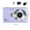 Purple, variant on Digital Camera, Fhd 1080P Kids Camera Point And Shoot Digital Camera With 16X Anti Shake Date Stamp, 32Gb Card, Vintage Compact Small Camera For Boy Girl Teens Student Kids Purple With 32Gb Card