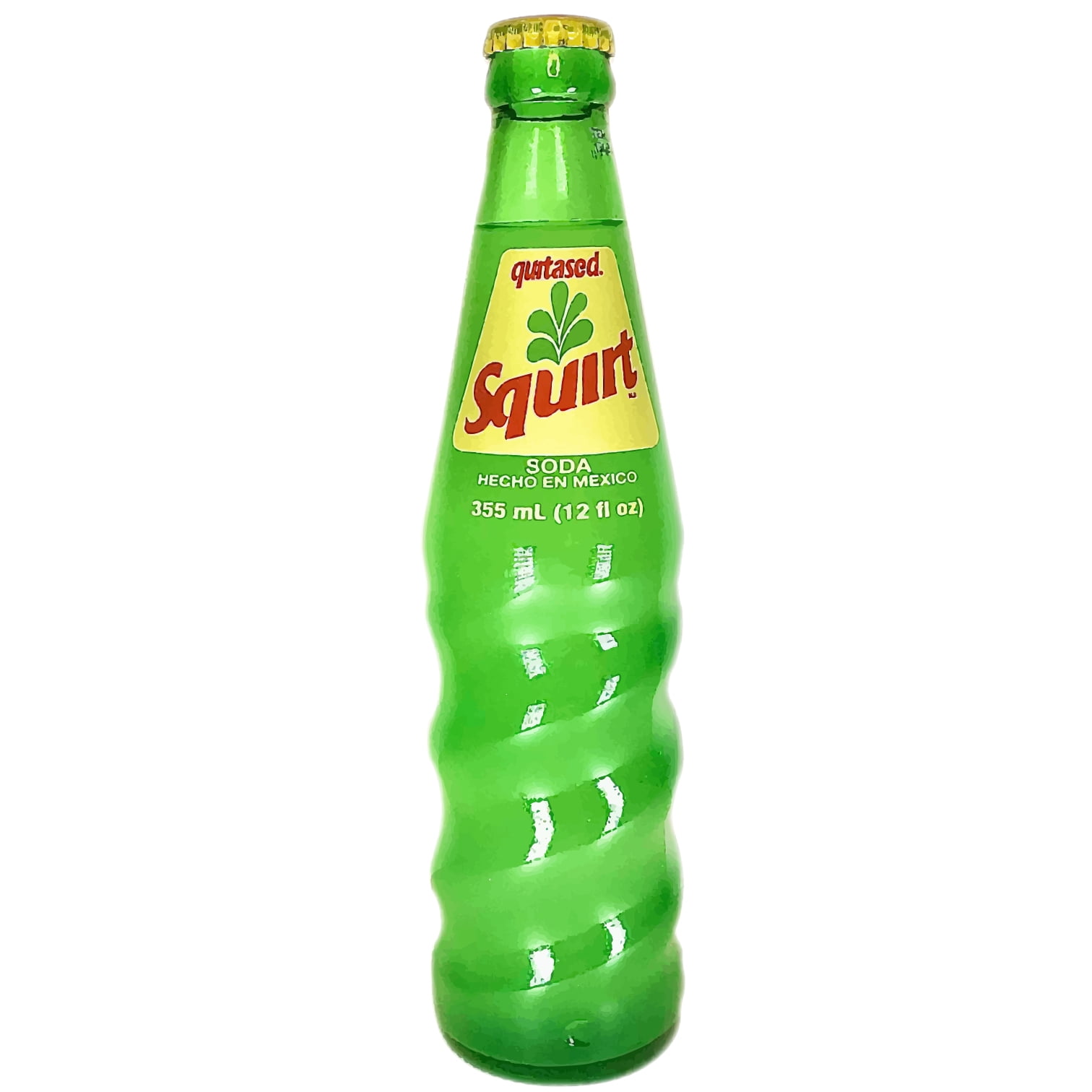 Mexican SQUIRT Citrus Soda 12/12 fl. oz. Glass Bottles (12-Pack)