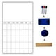 thumbnail image 4 of Pizarra de pizarra magnética para refrigerador, pizarra para , Calendario para , tablero de mensajes para niños y estudiantes, de estilo 1 Macarena tablero de mensajes del calendario del refrigerador, 4 of 8