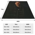 thumbnail image 4 of Ben Actor Barnes Printed Blanket Throw Lightweight Super Soft Micro Fleece Throw Blankets, 4 of 5