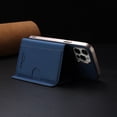 thumbnail image 5 of Allytechgroup Wallet Case for iPhone 11, RFID Blocking PU Leather Stand Phone Shell with Credit Card Slot Shockproof Protective Back Cover for iPhone 11 Women Men, Darkblue, 5 of 6