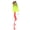 Green, variant on YAHHU Simulation Mouse Shape Resin Fishing Lure Soft Bait Tackle Dual Treble Hook Yellow