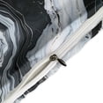 thumbnail image 4 of 3 Pcs Soft Bedding Set, Includes 1 Duvet Cover with Zipper And 2 Pillow Shams,Marble Texture King(102"×90"), 4 of 8