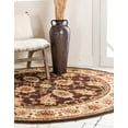 thumbnail image 3 of Rugs.com Aditi Collection Rug – 6' Round Brown Low Rug Perfect For Kitchens, Dining Rooms, 3 of 9