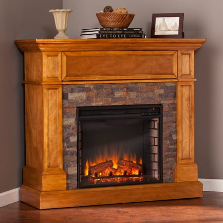 Southern Enterprises Rosedale Convertible Electric Fireplace
