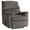 Gray, variant on Bowery Hill Contemporary Fabric Wall Recliner in Mocha Espresso