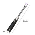 thumbnail image 3 of pvdgvd Candle Lighter, USB Rechargeable Windproof Long Lighter with 360° Rotatable Neck, Micro USB Charging for Camping, Grill & Party, 3 of 8
