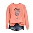 thumbnail image 4 of Qertyioot Pull d'Hiver Mode Femme Imprimé de Noël, Manches Longues Col Rond Chaud Ample Tendance Hauts Tricotés, 4 of 4