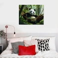 thumbnail image 5 of Nawypu Canvas Wall Art For Bedroom Office Wall Decor,  Cute Panda Wall Decorations For Living Room Painting Pictures Artwork For Modern Posters Prints Home Decor, 5 of 5
