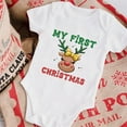 thumbnail image 5 of Youmylove Boys Girls Short Sleeve Christmas Letter Printed Romper Bodysuit Fall Clothes Child Jumpsuits Clothing Dailywear, 5 of 5