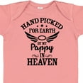 thumbnail image 4 of Inktastic Handpicked for Earth by My Pappy in Heaven with Angel Wings Boys or Girls Baby Bodysuit, 4 of 5