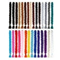thumbnail image 4 of Youkk 41inch Women Long Braiding Hair Synthetic High Temperature Fiber Pure Color Braid Hair Extensions, 4 of 8