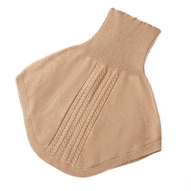 Col Montant Doux et Chaud, Faux Col, Cache-Couche d'Hiver Détachable, Demi-Col Roulé pour Hommes et Femmes