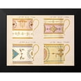 thumbnail image 2 of Honore 14x12 Black Modern Framed Museum Art Print Titled - Quatre tasses du 1er choix, ca. 1800-1820, 2 of 5