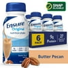 Ensure Original Nutrition Shake, 9g Protein, Butter Pecan, 8 fl oz - 6 Pack