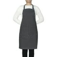 thumbnail image 1 of Opromo 2-Pack Cotton Canvas Adjustable Chef Kitchen Aprons-Black Dot-XL, 1 of 5