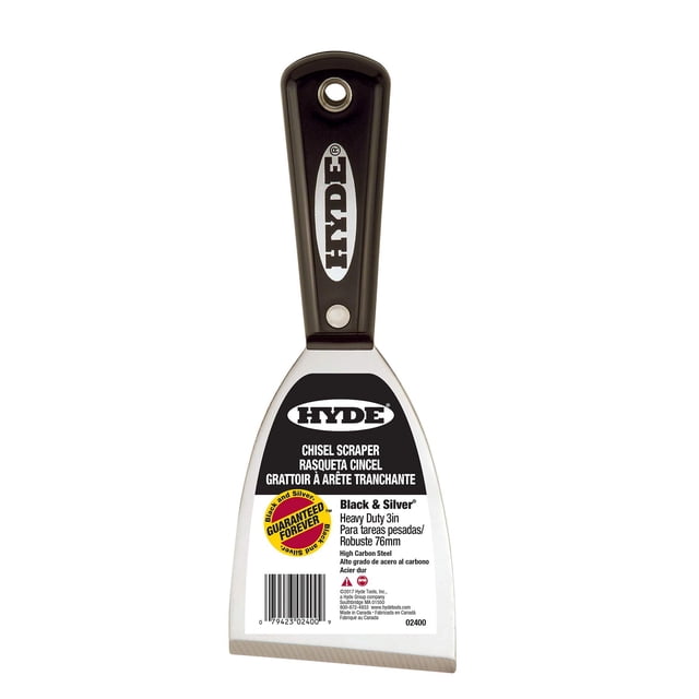Rascador de cinceles Hyde Hyde-02400 2400, rígido, 7,6 cm