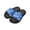 Blue Chinese Loong, variant on Blue Red Dragon Slippers for Kids Boys House Slippers Summer Beach Shoes Kids Slide Sandals Trendy Design Bathroom Shower Shoes